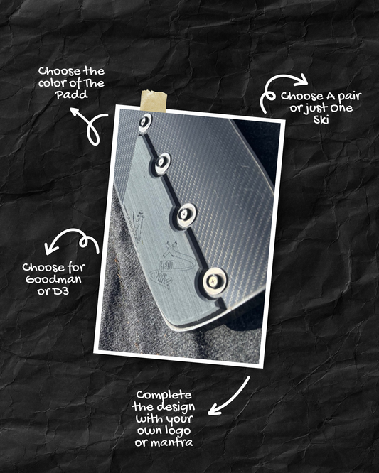 CUSTOM TAIL JUMP SKI PADD